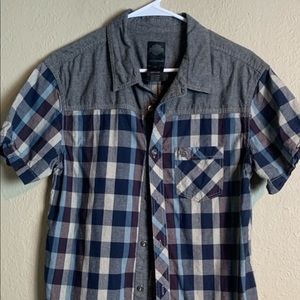 Harley Davidson plaid shirt medium aaa17